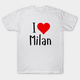 I Love Milan T-Shirt